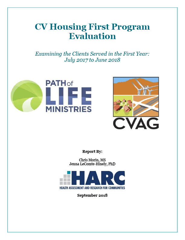 CV Housing First Program Evaluation