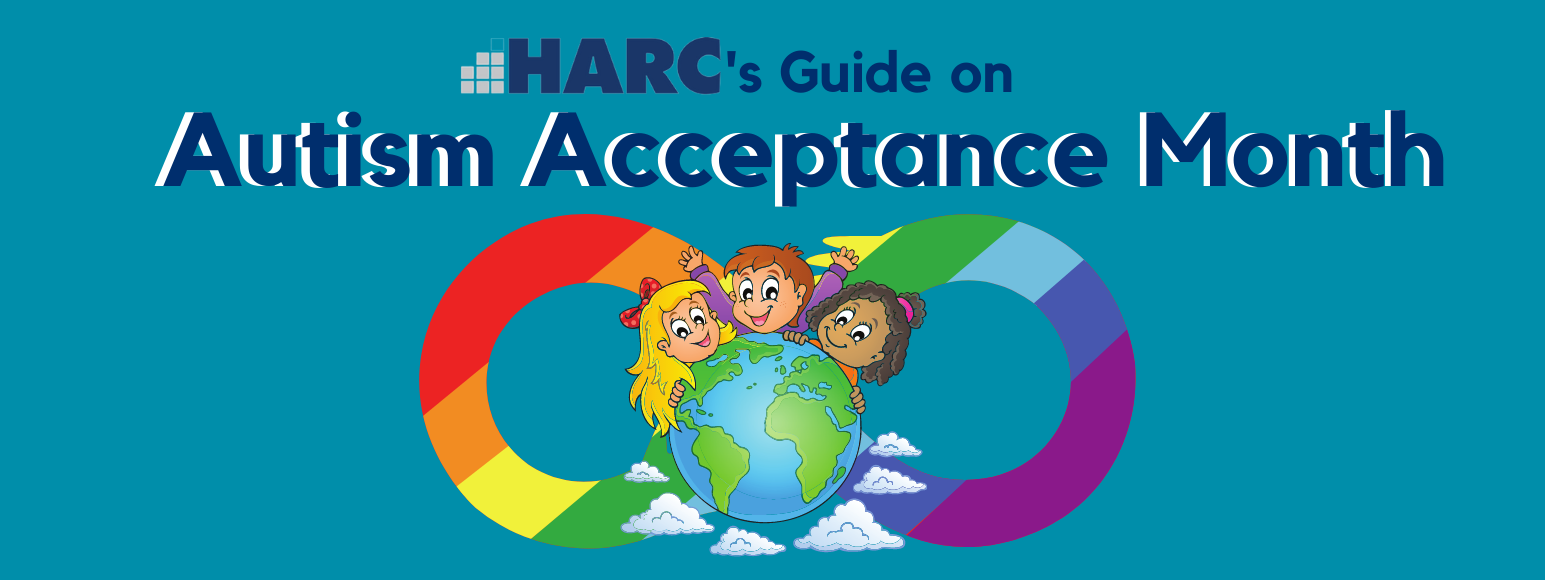 Decorative image for Autism Acceptance Month infographic