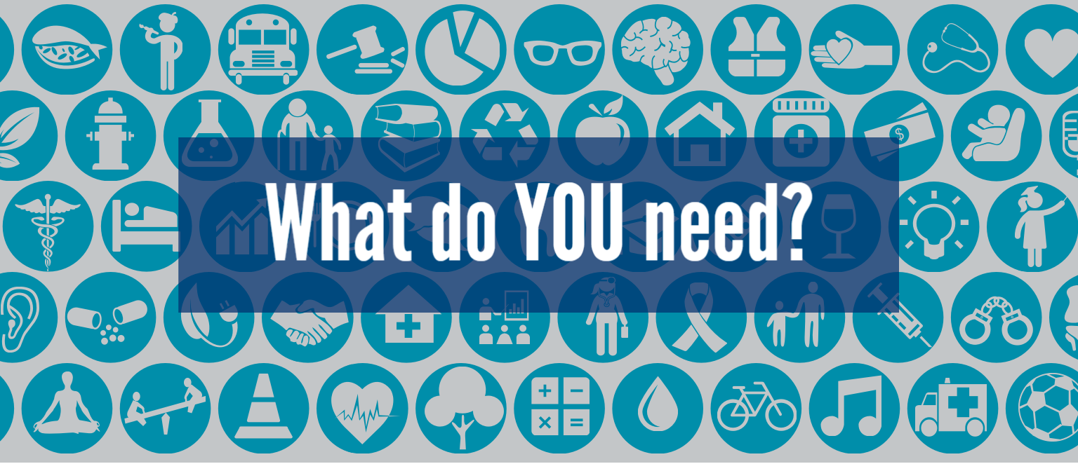What do you need? Needs Assessment