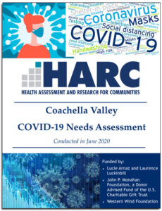 Coachella Valley COVID-19 Needs Assessment Report cover.